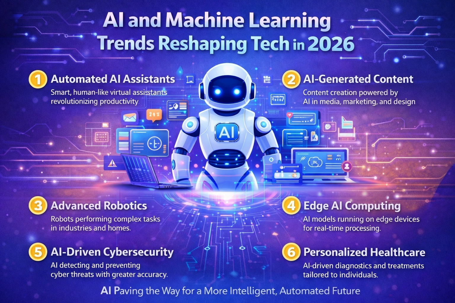 The Future is Now: 7 AI and Machine Learning Trends Reshaping Tech in 2026