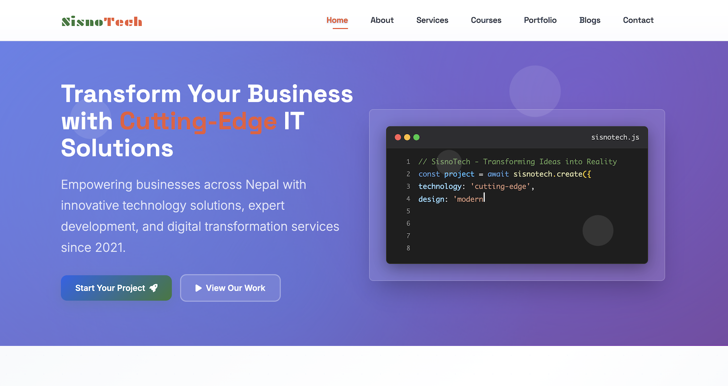 SisnoTech Solution