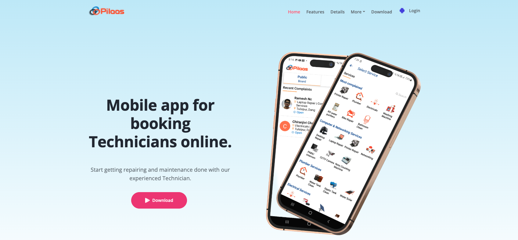 Pilaas Website