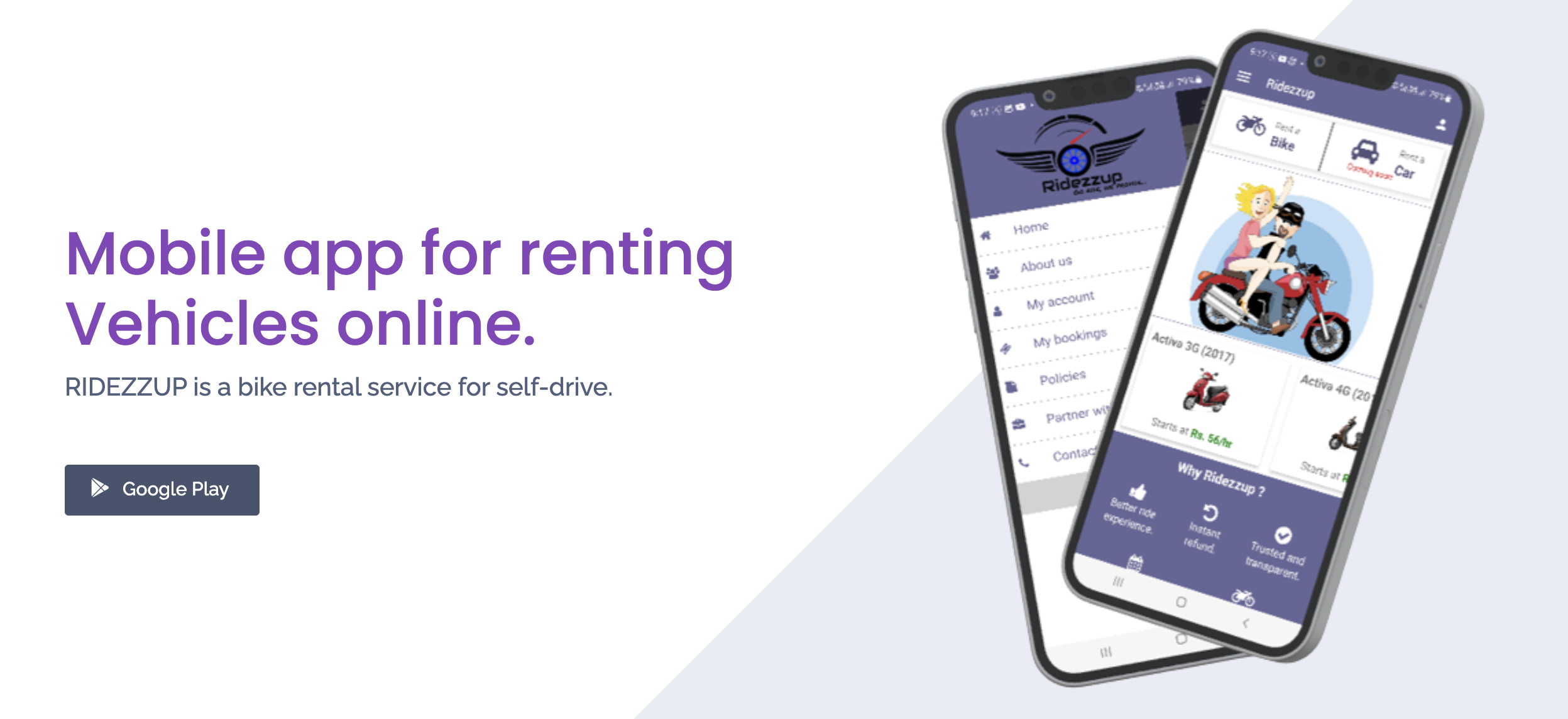 Ridezzup Mobile Application