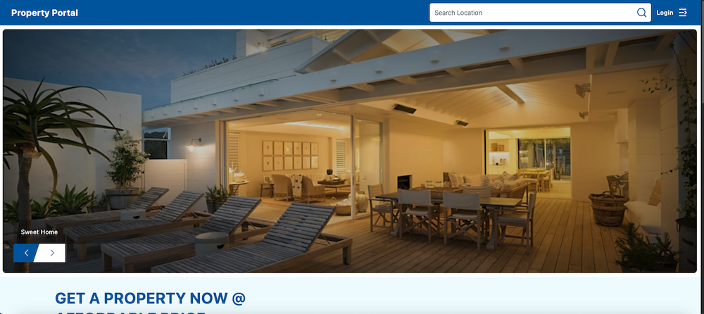 Property Portal Website